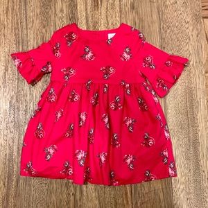 Toddler Girl Dress Flowers 2T